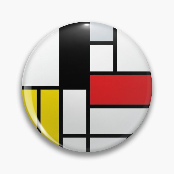 Item preview, Neo Plasticism Abstract Geometric Grid Red Yellow Blue Pattern designed and sold by Khokha80.