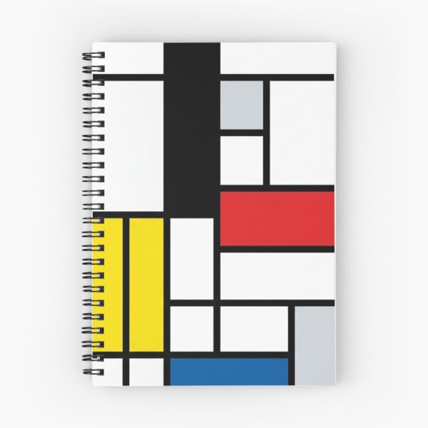 Item preview, Neo Plasticism Abstract Geometric Grid Red Yellow Blue Pattern designed and sold by Khokha80.