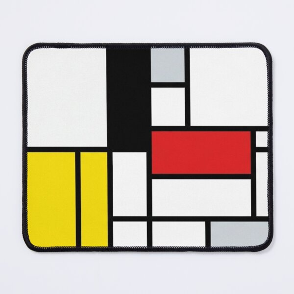 Item preview, Neo Plasticism Abstract Geometric Grid Red Yellow Blue Pattern designed and sold by Khokha80.