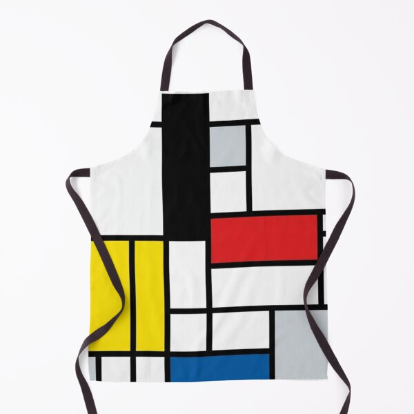 Item preview, Neo Plasticism Abstract Geometric Grid Red Yellow Blue Pattern designed and sold by Khokha80.
