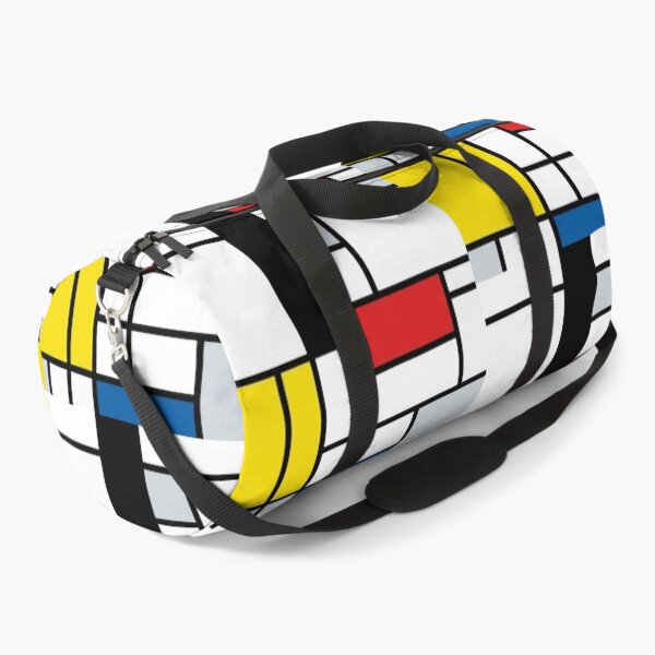 Item preview, Neo Plasticism Abstract Geometric Grid Red Yellow Blue Pattern designed and sold by Khokha80.