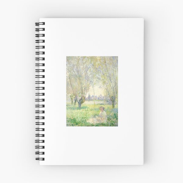 Item preview, Woman Seated under the Willows (1880) by Claude Monet designed and sold by shopceline.