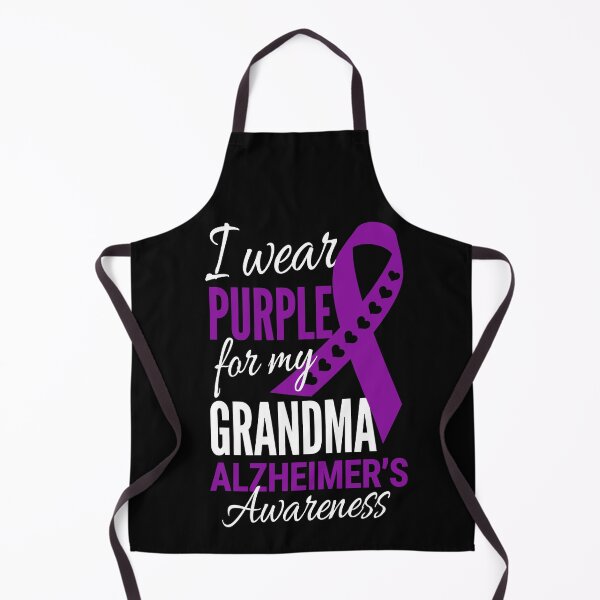 Item preview,  I wear PURPLE for my GRANDMA – Alzheimer’s Awareness designed and sold by jkrphoto.
