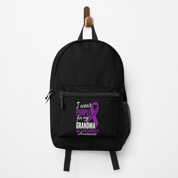 Item preview, I wear PURPLE for my GRANDMA – Alzheimer’s Awareness designed and sold by jkrphoto.
