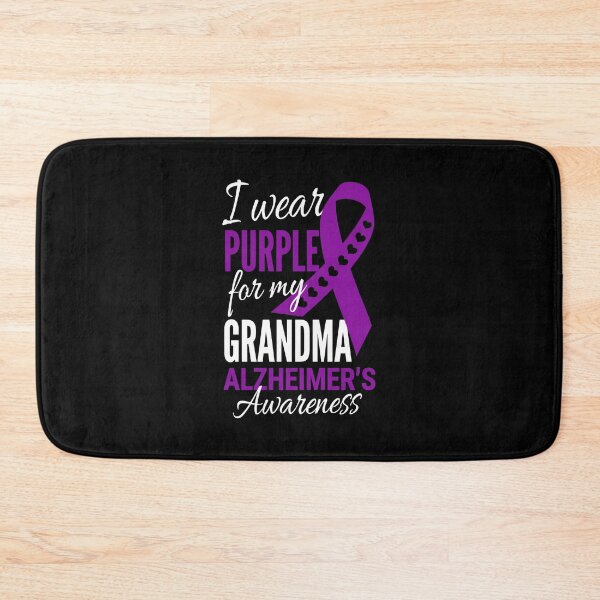 Item preview,  I wear PURPLE for my GRANDMA – Alzheimer’s Awareness designed and sold by jkrphoto.
