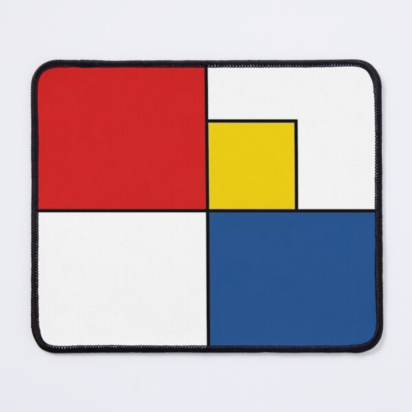 Item preview, Neo Plasticism Abstract Geometric Grid Red Yellow Blue Pattern designed and sold by Khokha80.
