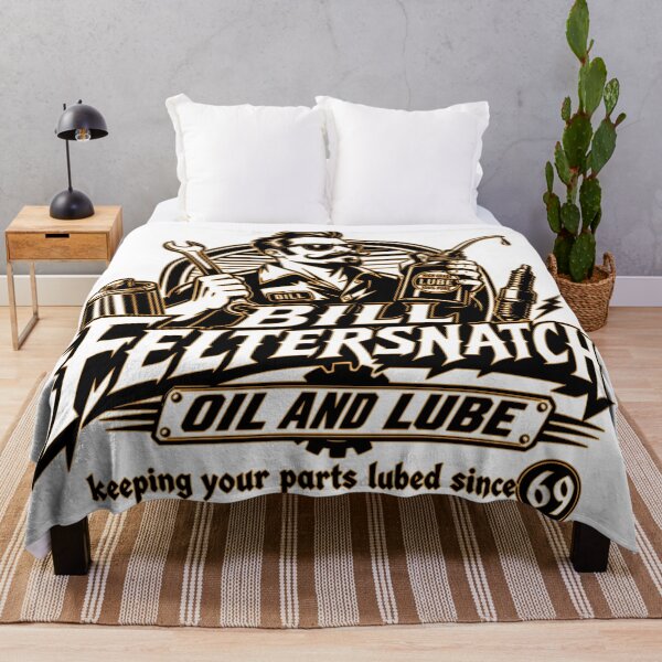 Item preview, Bill Feltersnatch Oil & Lube – Funny Dirty Mechanic Adult Humor T-Shirt designed and sold by Sinister prints.