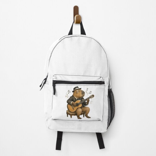Item preview, Elegant Capybara Playing Classical Guitar designed and sold by Snurly.