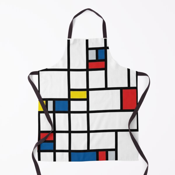 Item preview, Neo Plasticism Abstract Geometric Grid Red Yellow Blue Pattern designed and sold by Khokha80.