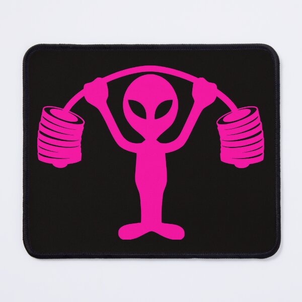 Item preview, weightlifting Alien designed and sold by Area52FL.