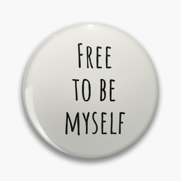 Item preview, Free To Be Myself Neurodivergent Unmasking Pride designed and sold by Notty DOT.