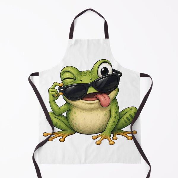 Item preview, Cool Frog with Sunglasses designed and sold by SurrealSproutz.