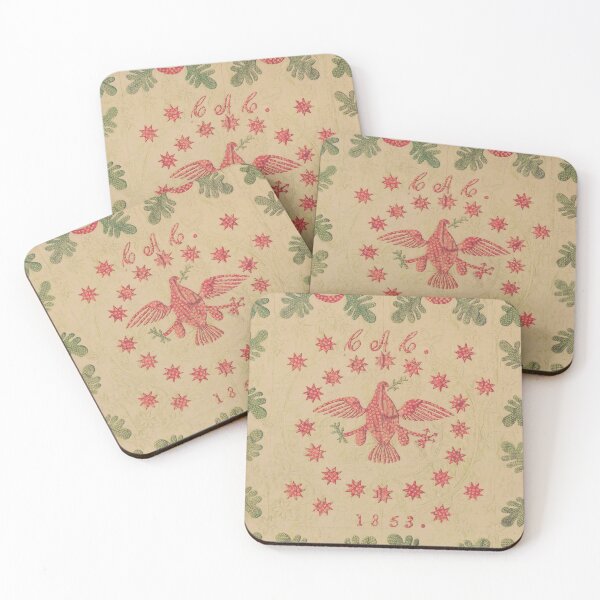 Item preview, RED STAR BIRDS designed and sold by THE GOOD FIND.