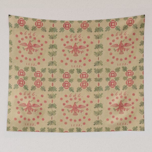 Item preview, RED STAR BIRDS designed and sold by THE GOOD FIND.