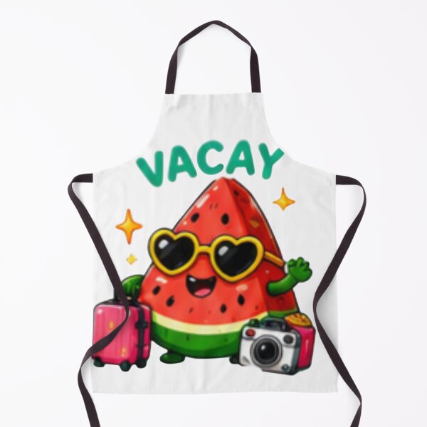 Item preview, Vacay Watermelon Kawaii Travel Sticker designed and sold by DailyDoodlesBySumbul.