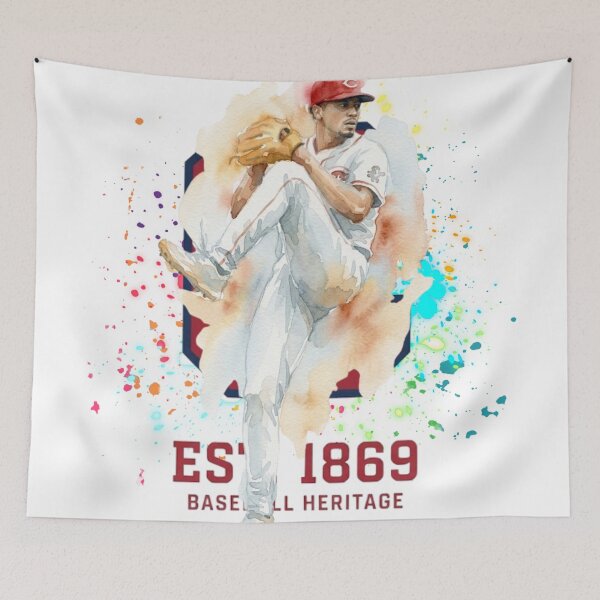 Item preview, Vintage Baseball Pitcher Splash Art - Heritage 1869 designed and sold by Turnersports.