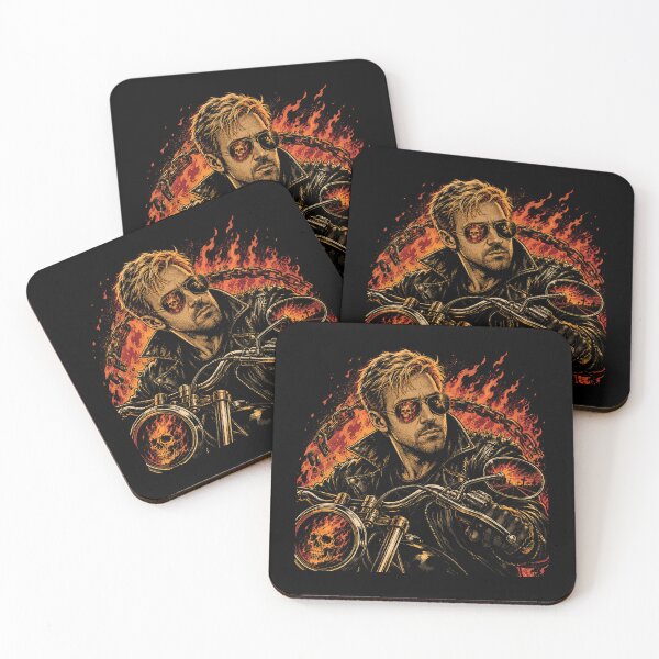 Item preview, I ride and Hell follows with me - Ghost Rider - Ryan Gosling designed and sold by hesjustken.