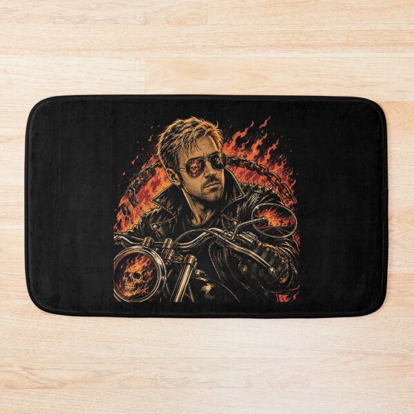 Item preview, I ride and Hell follows with me - Ghost Rider - Ryan Gosling designed and sold by hesjustken.