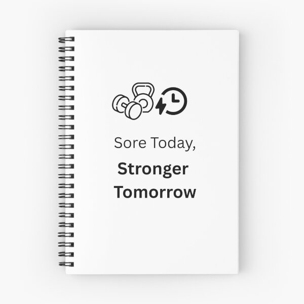 Item preview, Sore Today Stronger Tomorrow Fitness Motivation Quote designed and sold by NESTORY-Studio.