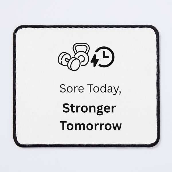 Item preview, Sore Today Stronger Tomorrow Fitness Motivation Quote designed and sold by NESTORY-Studio.