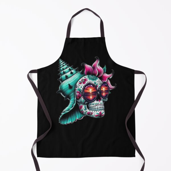 Item preview, Boho Sugar Skull Seashell Ocean Sunset designed and sold by Szpaku desart .