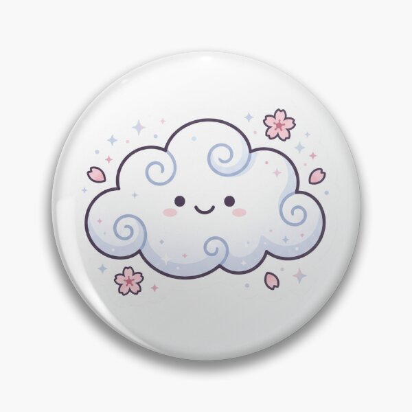 Item preview, A smiling cloud designed and sold by SoraPetals.
