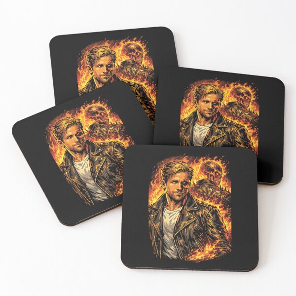Item preview, Ghost Rider Ryan Gosling Fan Art designed and sold by hesjustken.