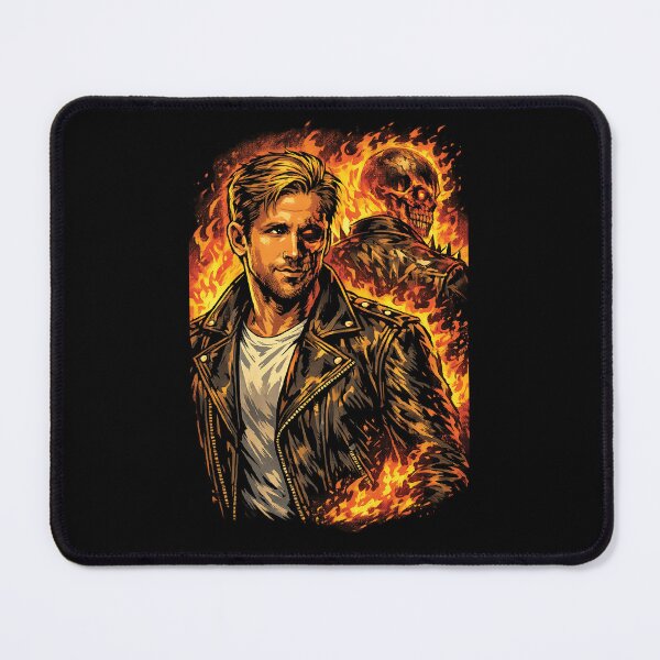 Item preview, Ghost Rider Ryan Gosling Fan Art designed and sold by hesjustken.