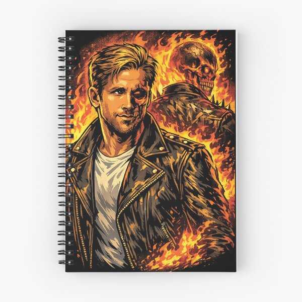 Item preview, Ghost Rider Ryan Gosling Fan Art designed and sold by hesjustken.