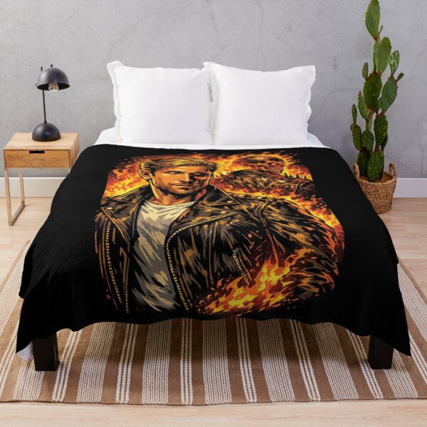 Item preview, Ghost Rider Ryan Gosling Fan Art designed and sold by hesjustken.