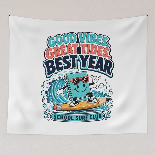Item preview, Back to School: Good Vibes, Great Tides, Best Year designed and sold by Fenay Designs.