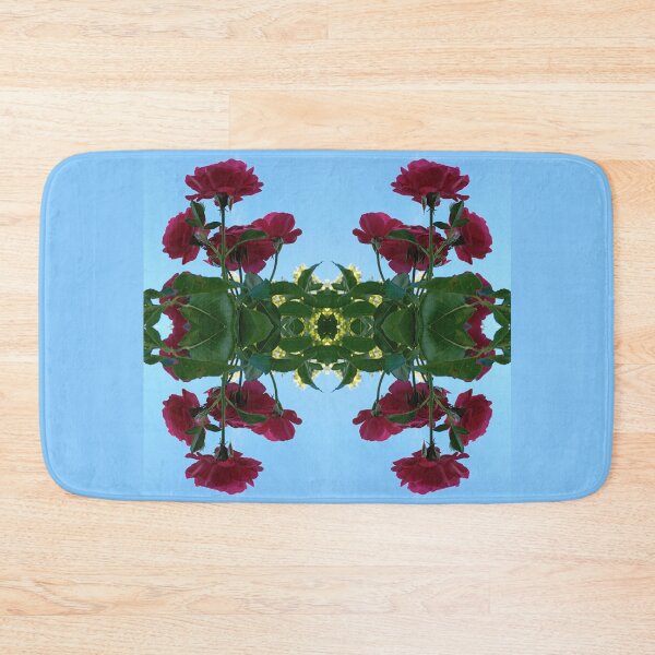 Item preview, Roses and foliage in the sky, mirror image designed and sold by lyloubeaupere.