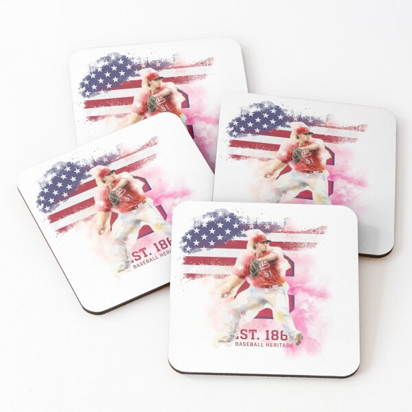 Item preview, Baseball Heritage USA Flag Pitcher Artwork designed and sold by Cucuzeus.