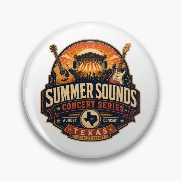 Artikelvorschau, Texas Summer Sounds Konzertreihe entworfen und verkauft von IRON WINGS /USAF.