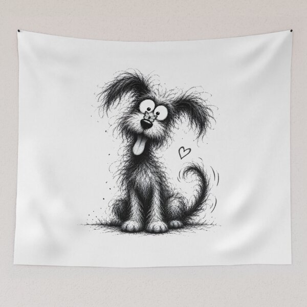 Item preview, Scruffy Doodle designed and sold by Petsthetic.