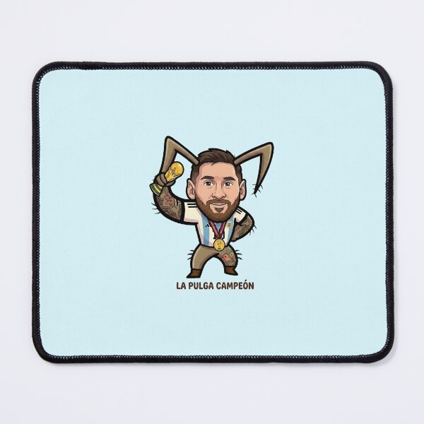 Item preview, "La Pulga" Messi with the World Cup designed and sold by Gatosessa.