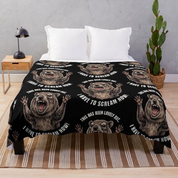 Item preview, This Has Been Lovely But I Have To Scream Now Rock Hyrax designed and sold by d247.