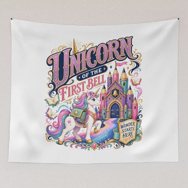 Item preview, Back to School: Unicorn of the First Bell designed and sold by Fenay Designs.
