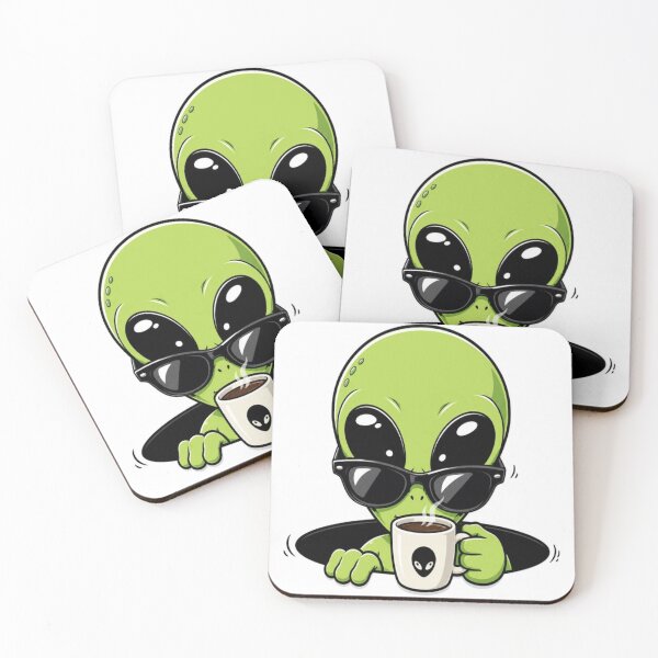 Aperçu de l'œuvre Coffee Alien créée et vendue par Natapopa.