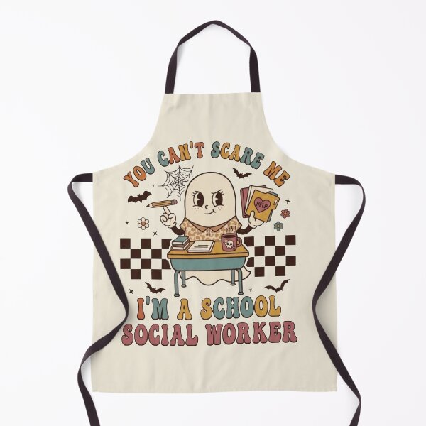 Item preview, Cute School Social Worker Halloween, You Can't Scare Me I'm A School Social Worker, Retro Ghost Back To School T-shirt designed and sold by designwiss.