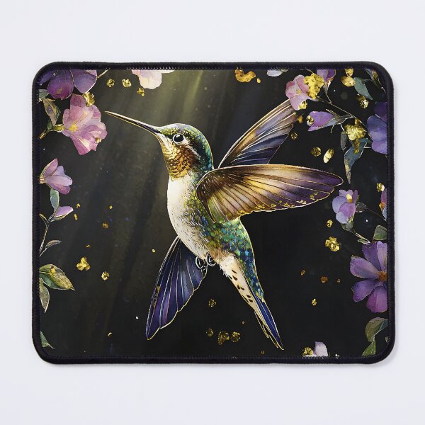 Item preview, 3d Render Of Watercolor Hummingbird Digital Art designed and sold by Checho30.