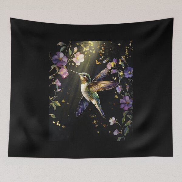 Item preview, 3d Render Of Watercolor Hummingbird Digital Art designed and sold by Checho30.
