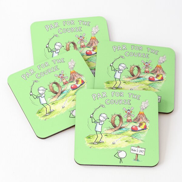 Item preview, Par For The Course Golf Course Scene designed and sold by ThreadRiotTees.