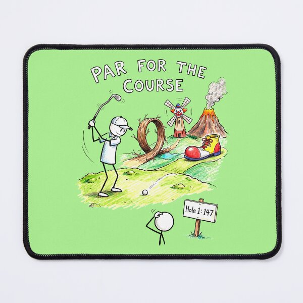Item preview, Par For The Course Golf Course Scene designed and sold by ThreadRiotTees.
