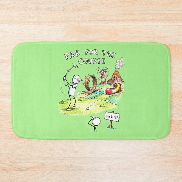 Item preview, Par For The Course Golf Course Scene designed and sold by ThreadRiotTees.