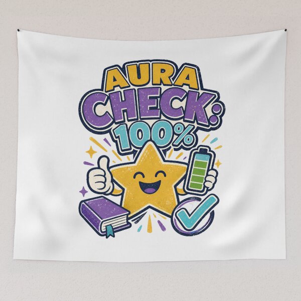 Item preview, Back to School: Aura Check at 100 Percent designed and sold by Fenay Designs.