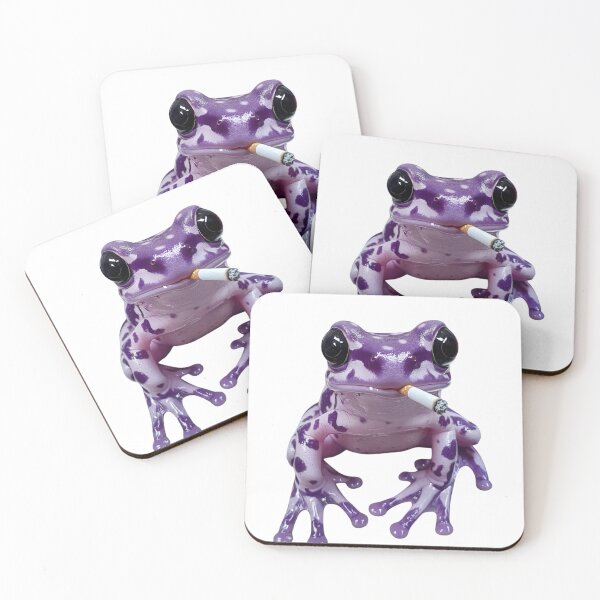 Item preview, Purple Tree Frog designed and sold by SurrealSproutz.