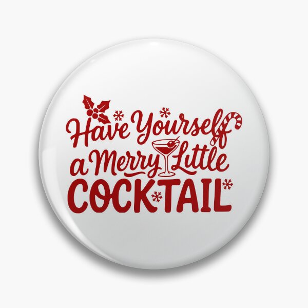 Item preview, Have Yourself a Merry Little Cocktail designed and sold by theartfulaspie.