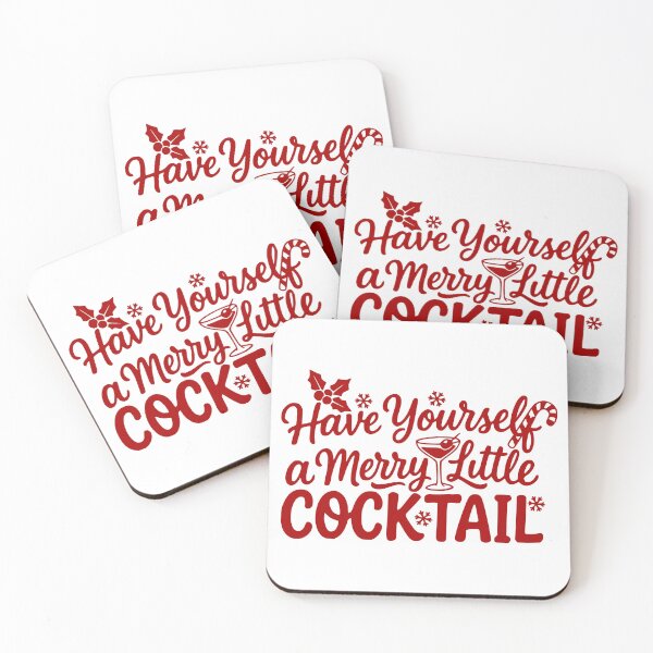 Item preview, Have Yourself a Merry Little Cocktail designed and sold by theartfulaspie.