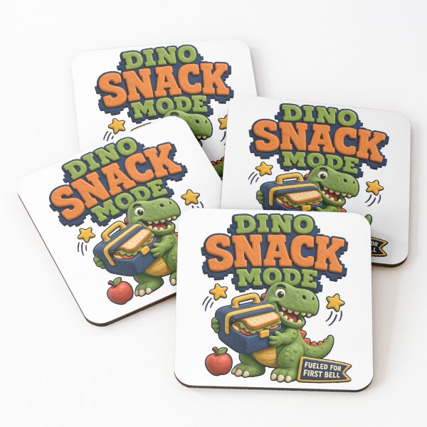 Item preview, Back to School: Dino Snack Mode at First Bell designed and sold by Fenay Designs.